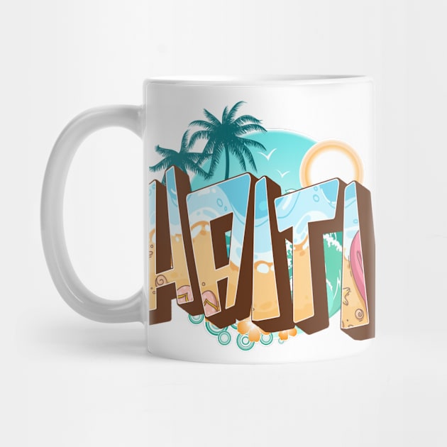 Haiti 3d text by SerenityByAlex